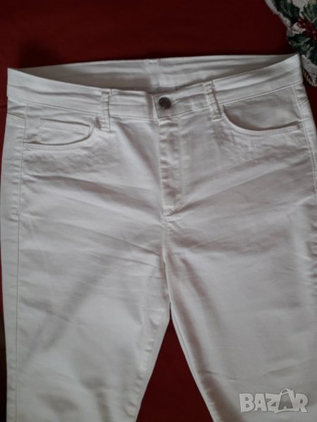 Дамски бял панталон памучен Wikiki нов, снимка 1