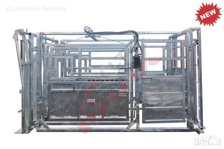 Ветеринарен станок за месодайни говеда, снимка 1