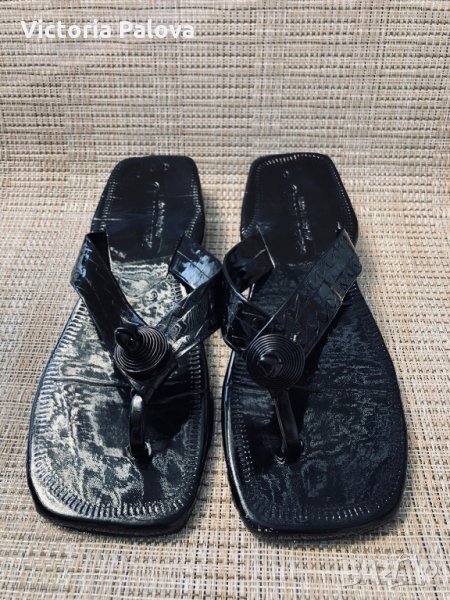 Прекрасни италиански чехли (джапанки), снимка 1