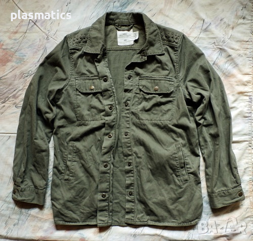 Зелена риза с капси, снимка 1