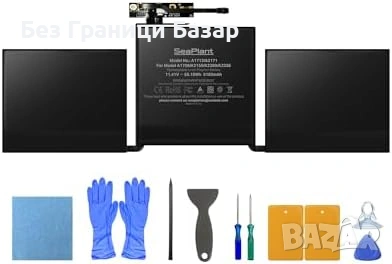 Нова лаптоп MacBook Pro 13 A2159 Заместителна батерия 5100mAh A1713 A2171 , снимка 1