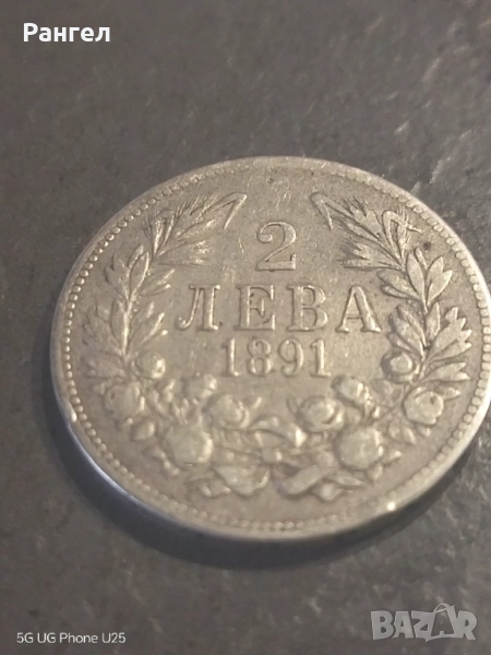 2лева 1891, снимка 1