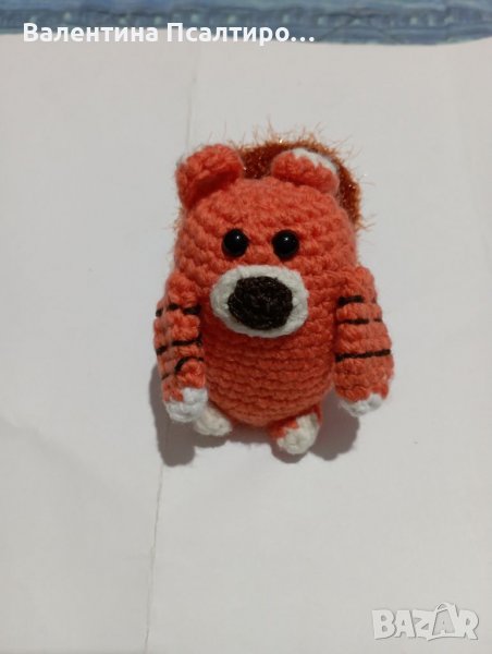 Тигърче амигуруми , снимка 1