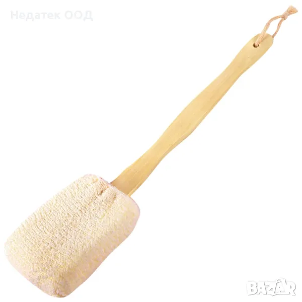 Четка за баня, Масажна, Дървена, 40 см., снимка 1