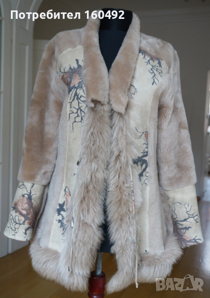 дамско палто от естествена кожа, снимка 1