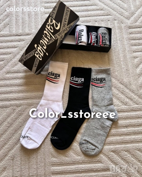 Мъжки ароматизирани чорапи Balenciaga кодIM85u , снимка 1