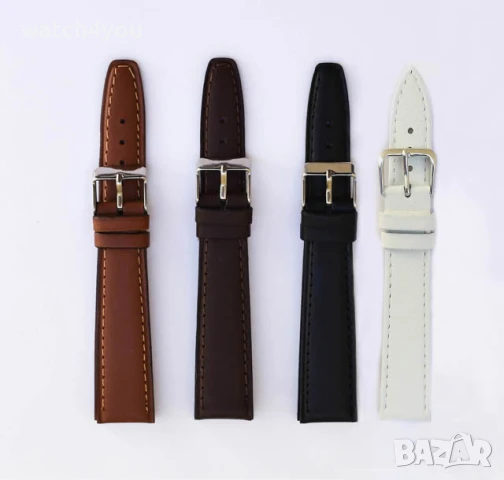 НОВА КАЧЕСТВЕНА КАИШКА ЗА ЧАСОВНИК.ЦВЕТНИ КОЖЕНИ КАИШКИ ЗА ЧАСОВНИЦИ. KAISHKA ZA CHASOVNIK, снимка 8 - Каишки за часовници - 21468187