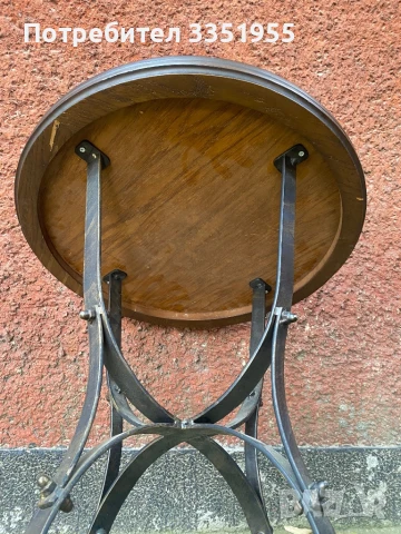 Масивна маса ковано желязо, снимка 9 - Маси - 51177242