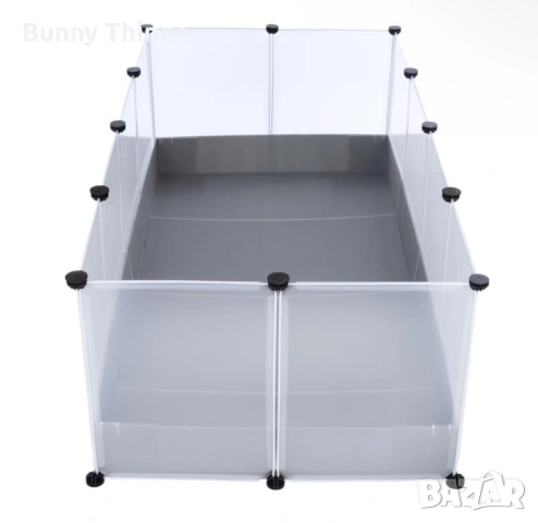 Вътрешно сглобяемо заграждение с под за малки животни, снимка 4 - Декоративни зайчета - 53350164