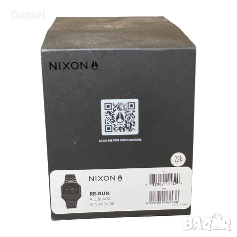 NIXON Re-Run Засовник Черна Каишка, снимка 3 - Мъжки - 56213161