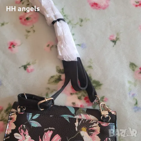 Steve Madden нова чанта с флорални мотиви, снимка 5 - Чанти - 49418262