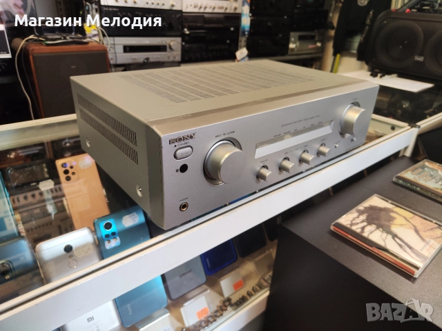 Усилвател SONY TA-FE370 Silver Две по 70 вата. В отлично техническо и много добро визуално състояние, снимка 9 - Ресийвъри, усилватели, смесителни пултове - 51169219
