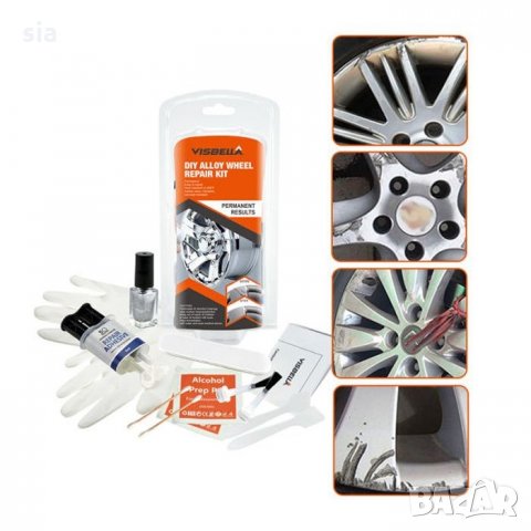 Комплект за възстановяване на джанти, снимка 2 - Аксесоари и консумативи - 32078776