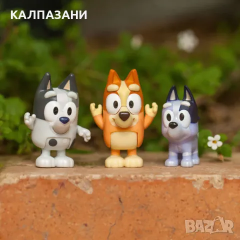 BLUEY 3 BLU13040 БРАТОВЧЕДИ, снимка 3 - Фигурки - 47718169