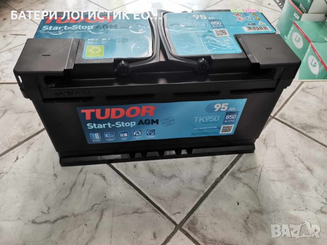 АКУМУЛАТОР АГМ СТАРТ-СТОП 95 ан 850А, четете описанието!
