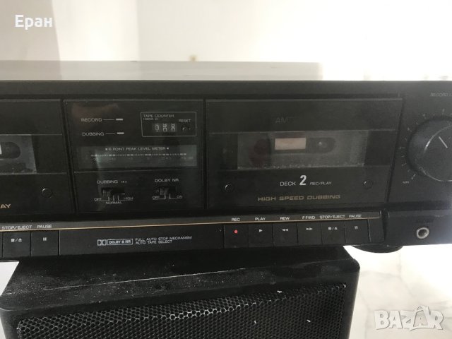 Aiwa cassette deck AD-WX333, снимка 3 - Декове - 42220615