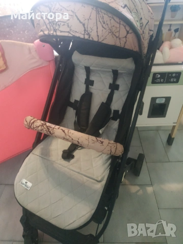 Автоматична лятна количка Lorelli - Minori, Grey Jasper, снимка 4 - Детски колички - 53032809