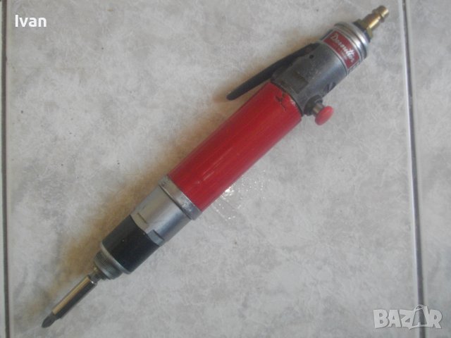 Made in England-Пневматична Отвертка-Desontter-Професионална-Висок Клас-285мм-6 мм Глава-Отлична-Анг, снимка 2 - Отвертки - 37305789