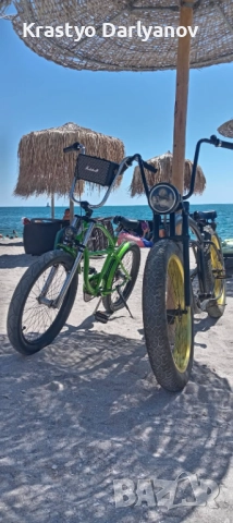 Колело Чопър Beach Cruiser Велосипед с вътрешни скорости Shimano