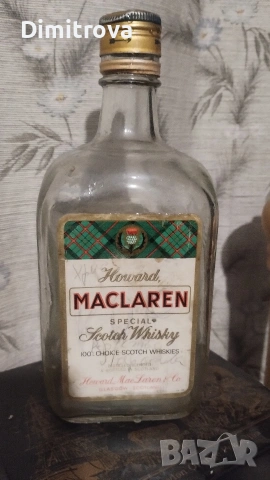 Стара бутилка от уиски