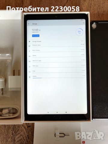 Таблет Xiaomi Mi Pad 4 Plus 4G (LTE) – 10.1 ‘ инча (Андроид 13) - перфектен, снимка 6 - Таблети - 38225327