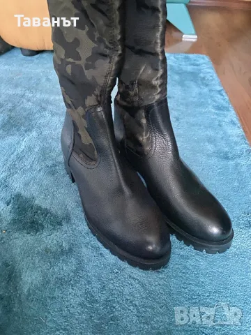 Камуфлажни кожени ботуши Unisa /нови/, снимка 3 - Дамски ботуши - 48694192