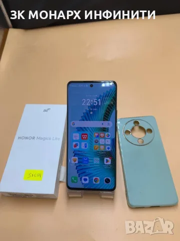Телефон Honor Magic 6 Lite / 8GB RAM / 512GB / + калъф и протектор / + кутия, снимка 3 - Huawei - 56077331