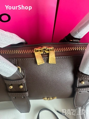 PINKO Escape Bag – голяма кожена чанта | ОРИГИНАЛ, снимка 3 - Чанти - 54048138