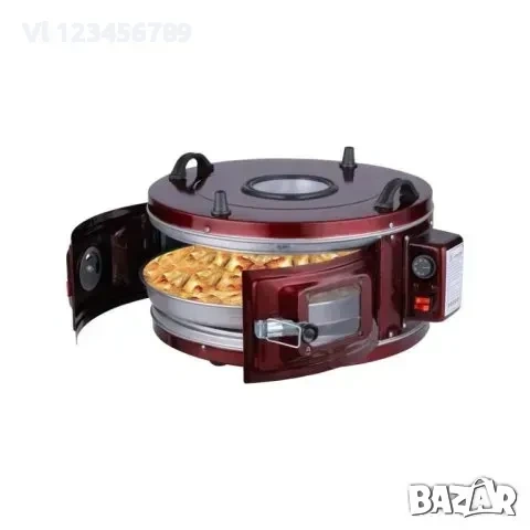 Високо ефективна фурна, кръгла 30 л с термостат HARLEM, снимка 2 - Печки, фурни - 53892308