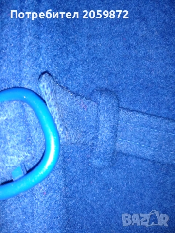 Палто синьо, вълнено, снимка 6 - Палта, манта - 52383273