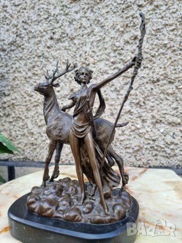 Бронзова Пластика на Rancoulet (1870-1915г), снимка 3 - Статуетки - 39909142