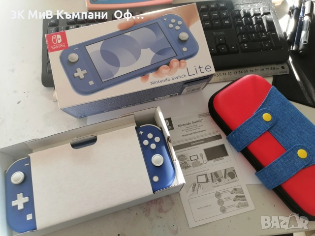 Портативна конзола Nintendo Switch Lite , снимка 4 - Nintendo конзоли - 52421661