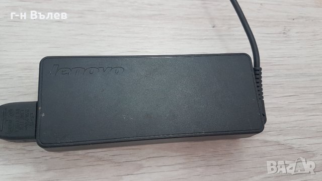 оригинално зарядно за Lenovo правоъгълна букса, снимка 2 - Батерии за лаптопи - 37303067