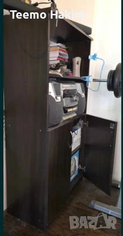 Шкаф - етажерка с гръб, снимка 2 - Шкафове - 52511390