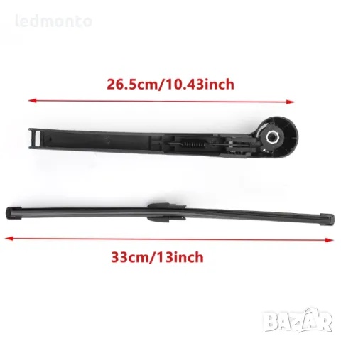 Задна Чистачка за Стъкло за Golf 5, Polo Хечбек чистачка багажник голф поло , снимка 5 - Части - 48996579