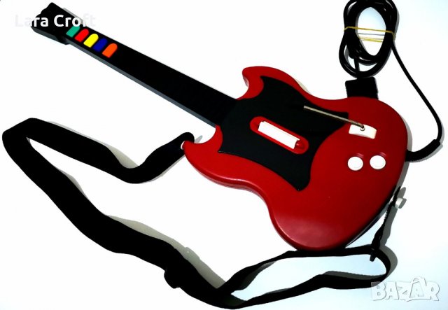 PS2 жична китара Плейстейшън Sony PlayStation 2 Guitar