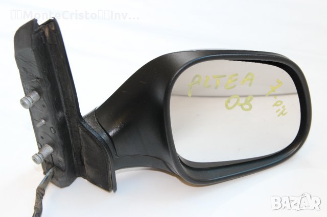 Дясно електрическо огледало Seat Altea XL (2005-2015г.) 7 пина / Сеат Алтеа ✔️Цвят: Тъмно сив