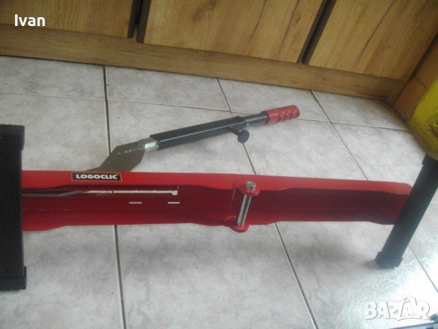 Нова Немска Гилотина За Рязане Ламиниран Паркет/Ламинат-800мм-LOGOLIC/600мм-MEISTER-Професионална, снимка 13 - Други инструменти - 37122933