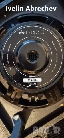 EMINENCE DELTA-15LF-4 2х600 вата рмс 400 евро, снимка 6 - Тонколони - 56347193
