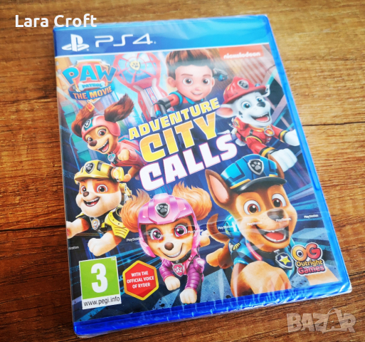 PAW Patrol: Adventure City Calls Нова PS4 Playstation 4 Пес Патрул