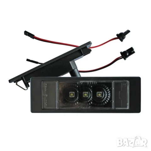 Опушени LED плафони за регистрационен номер BMW 1 Series 6 Series и Z4, снимка 2 - Аксесоари и консумативи - 55864600