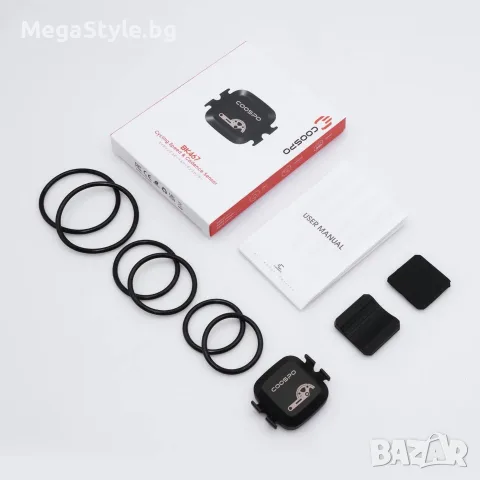Безжичен Сензор за Скорост и Каданс Coospo BK467 (2-в-1) – Bluetooth и ANT+, снимка 9 - Аксесоари за велосипеди - 55751632