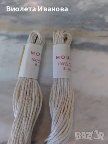 Мулине, капучино, 2 броя , снимка 2 - Гоблени - 50187465