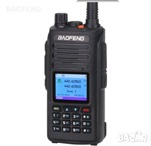 Нова Baofeng DMR DM 1702 цифрова радиостанция 2022 VHF UHF Dual Band 136-174 & 400-470MHz, снимка 4 - Ловно оръжие - 37633860