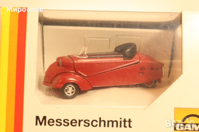 1:43 GAMA MESSERSCHMITT КОЛИЧКА МОДЕЛ, снимка 3 - Колекции - 54114228
