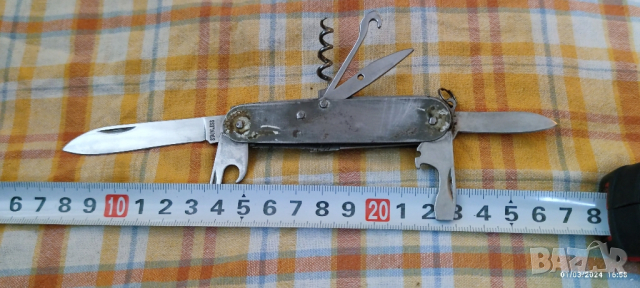 Многофункционален джобен нож/ножка, снимка 5 - Антикварни и старинни предмети - 44557849