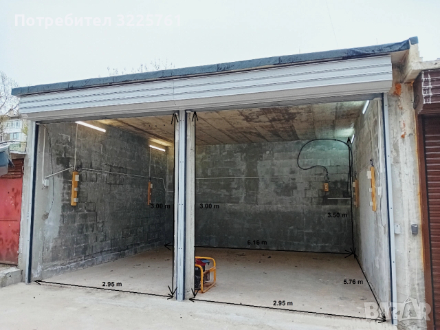 Давам двоен гараж под наем - ЖК Дружба 3 , гр. Русе, снимка 7 - Гаражи и паркоместа - 54183488