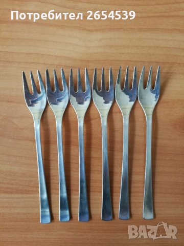 Десертни вилици 14,5 см Нови немски Rostfrei , снимка 2 - Прибори за хранене, готвене и сервиране - 44436831