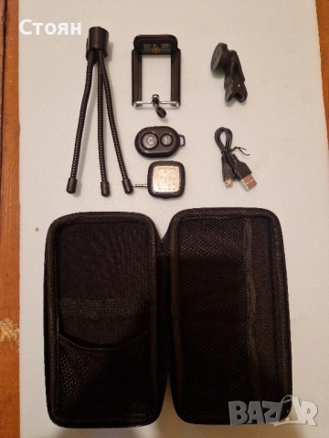 Комплект за снимане за телефон снимки блутут управление стойка селфи, снимка 3 - Други игри - 44736513