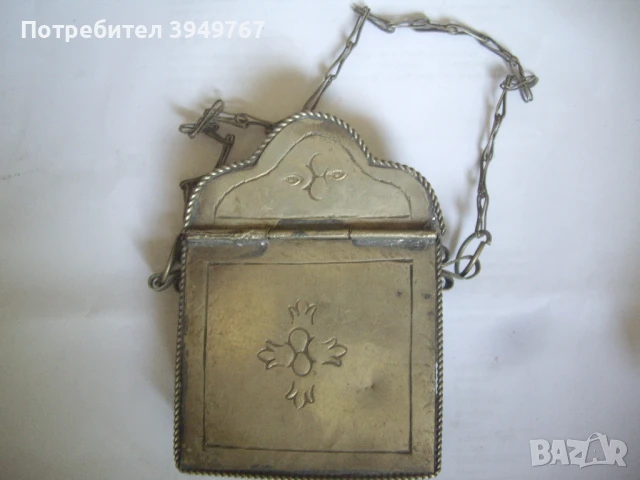 Отлично запазена стара и красива барутница., снимка 2 - Антикварни и старинни предмети - 50676503